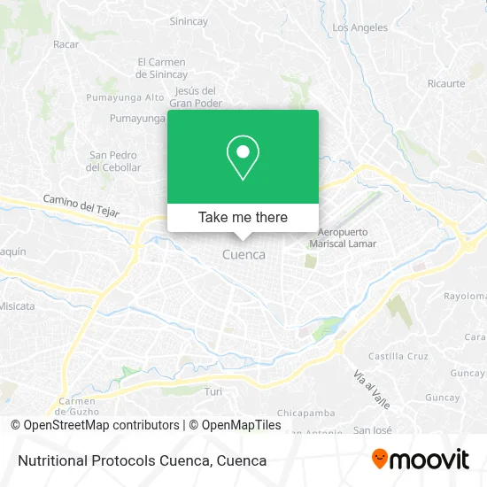 Nutritional Protocols Cuenca map
