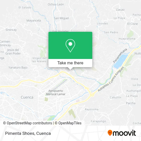 Pimenta Shoes map