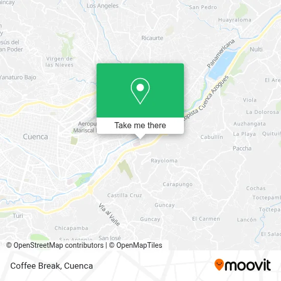 Coffee Break map