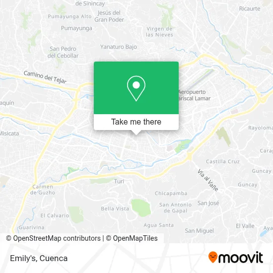 Emily's map