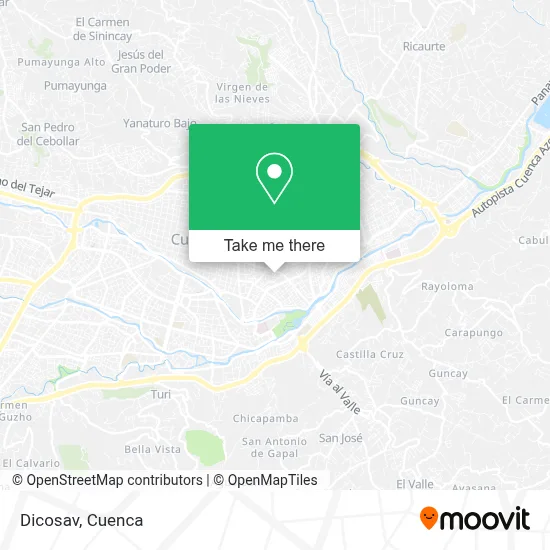 Dicosav map