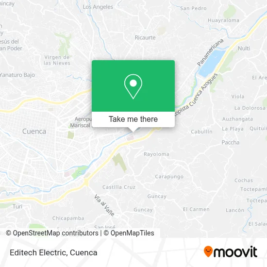 Editech Electric map
