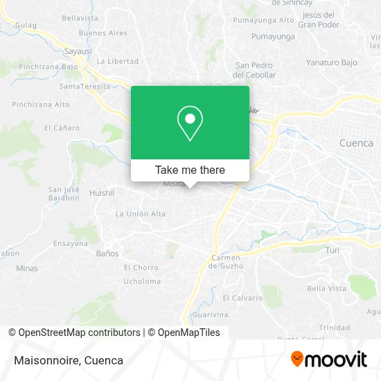 Maisonnoire map