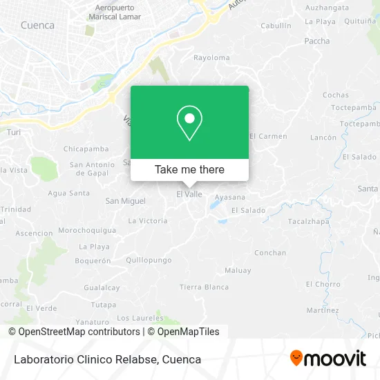 Laboratorio Clinico Relabse map