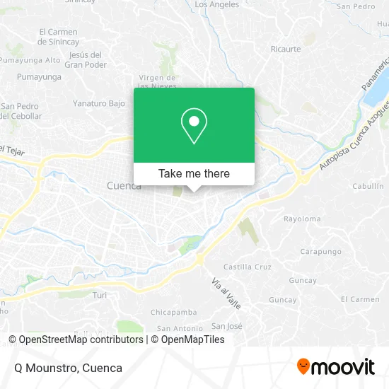Q Mounstro map