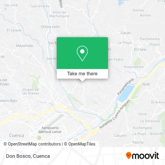 Don Bosco map