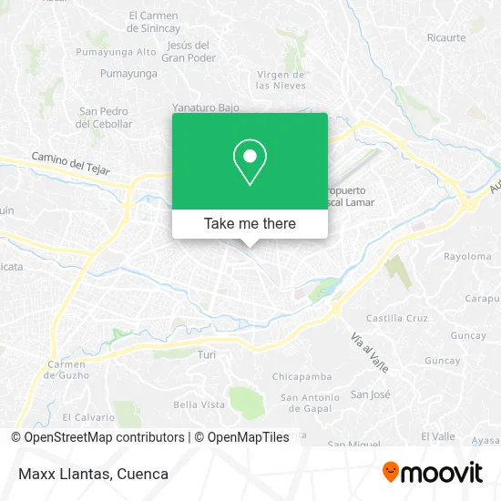Maxx Llantas map
