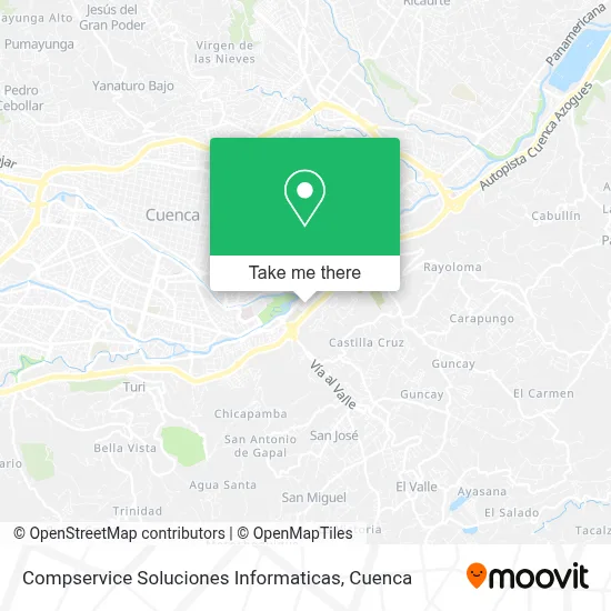 Compservice Soluciones Informaticas map