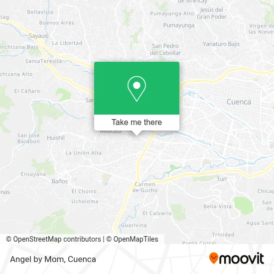 Angel by Mom map