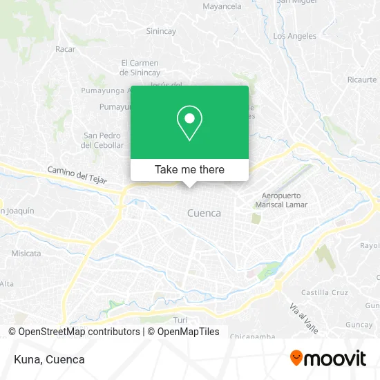 Kuna map