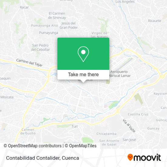 Contabilidad Contalider map