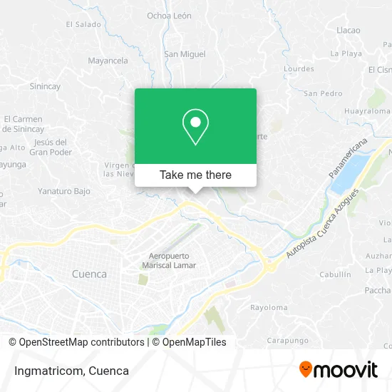 Ingmatricom map