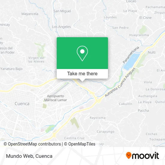 Mundo Web map