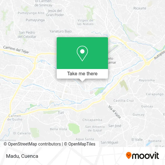 Madu map