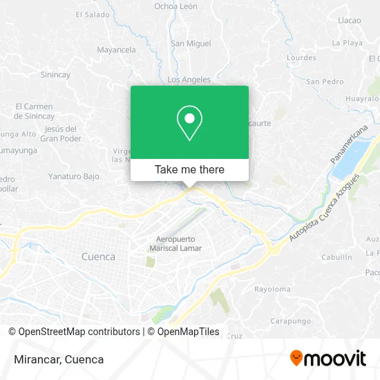 Mirancar map