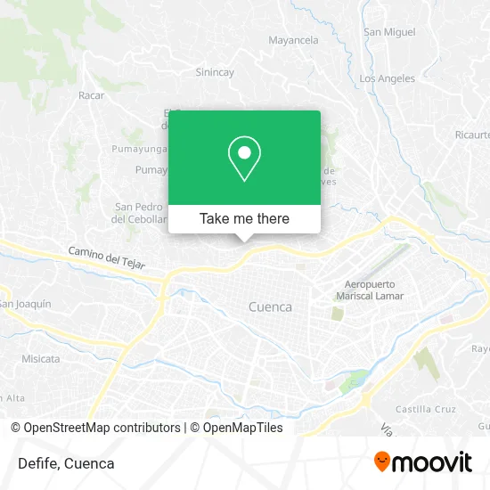 Defife map
