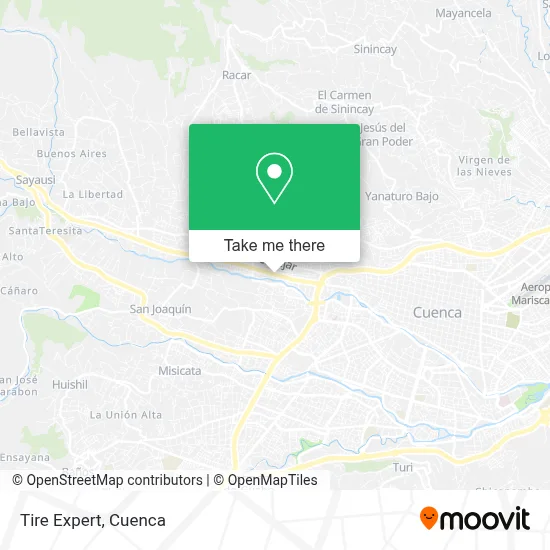 Tire Expert map