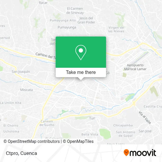 Ctpro map