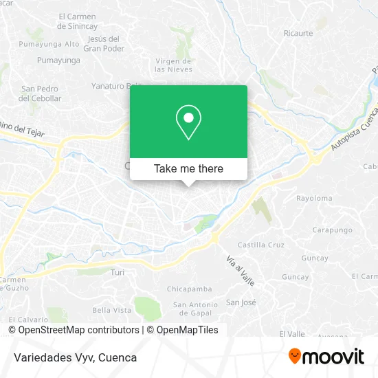 Variedades Vyv map
