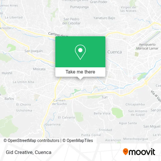 Gid Creative map