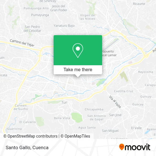 Santo Gallo map
