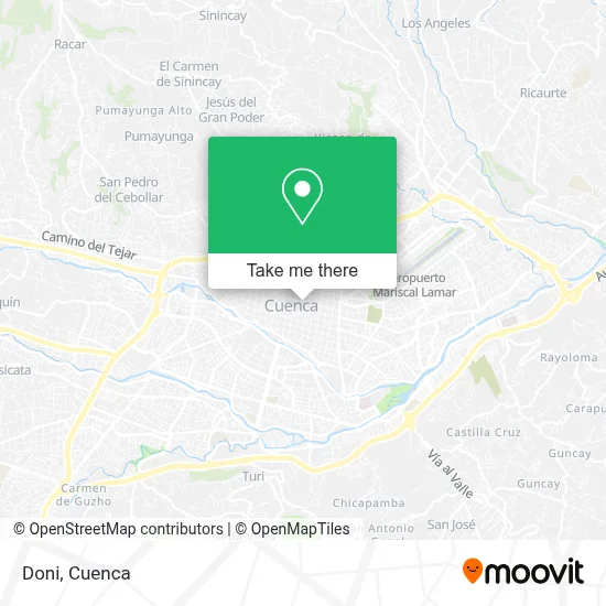 Doni map