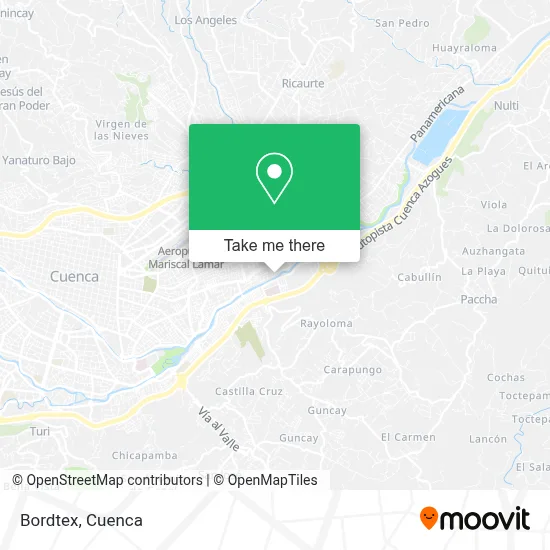 Bordtex map