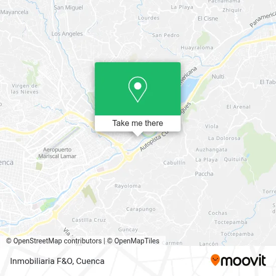 Inmobiliaria F&O map