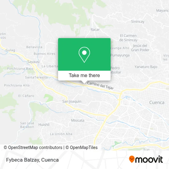 Fybeca Balzay map
