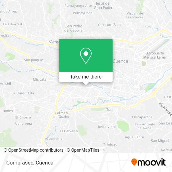 Comprasec map