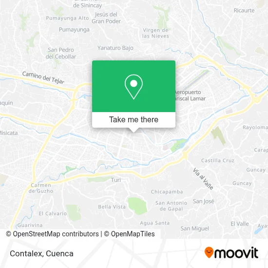 Contalex map