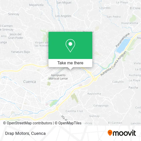 Drap Motors map