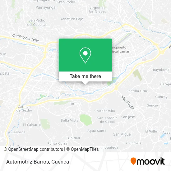 Automotriz Barros map