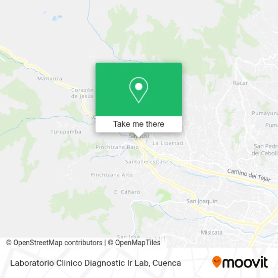 Laboratorio Clinico Diagnostic Ir Lab map