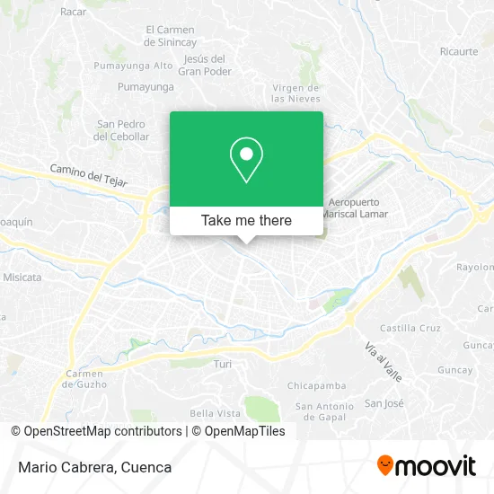 Mario Cabrera map