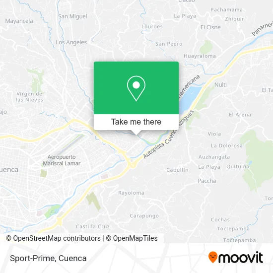 Sport-Prime map