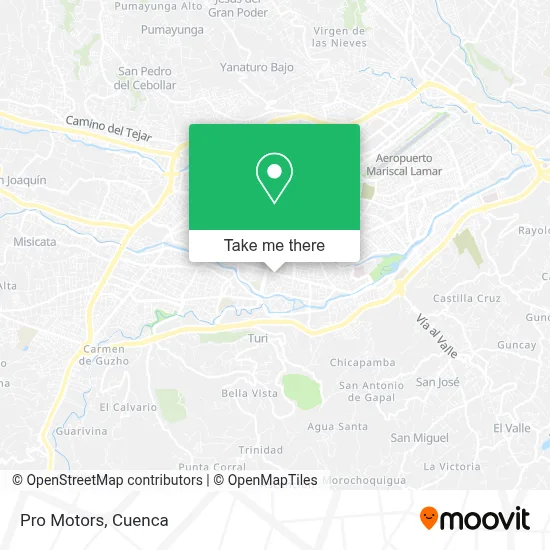 Pro Motors map