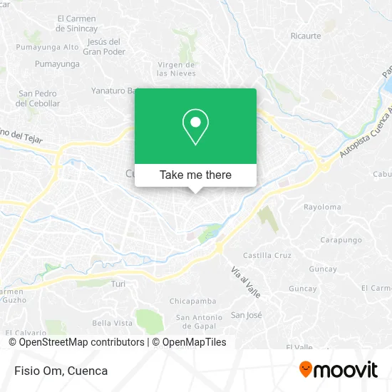 Fisio Om map