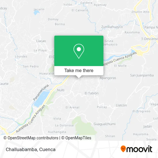 Challuabamba map