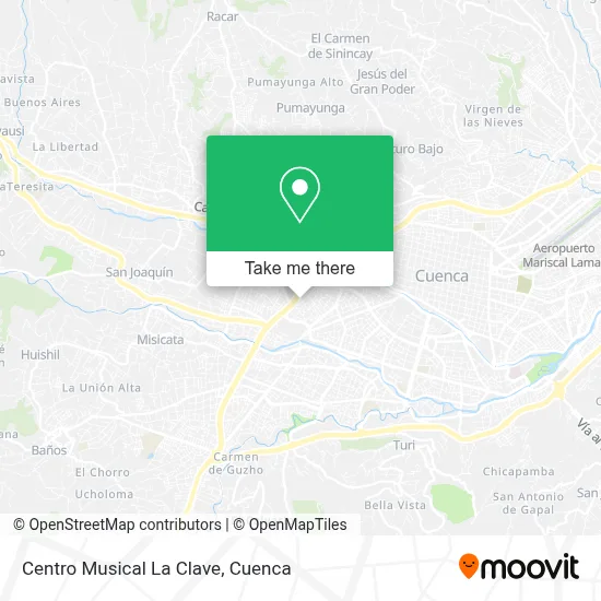 Centro Musical La Clave map