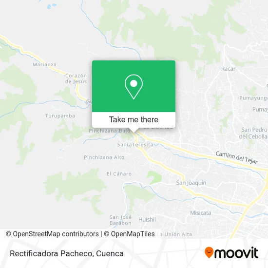 Rectificadora Pacheco map