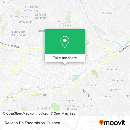 Relleno De Escombros map