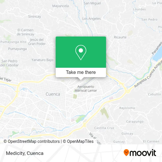 Medicity map