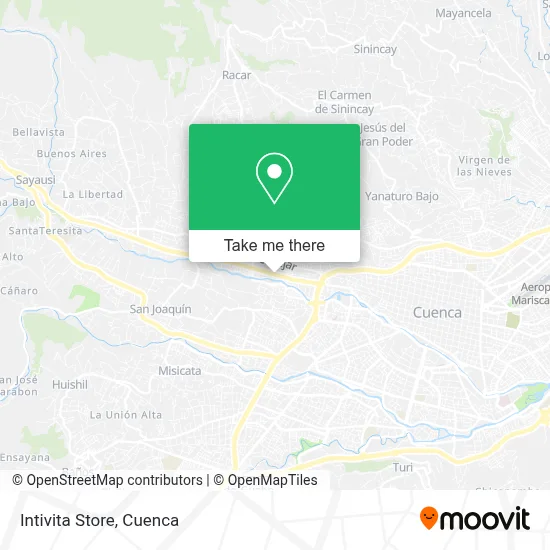 Intivita Store map
