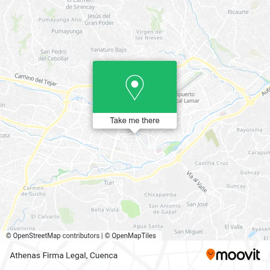 Athenas Firma Legal map