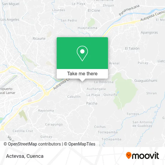 Actevsa map