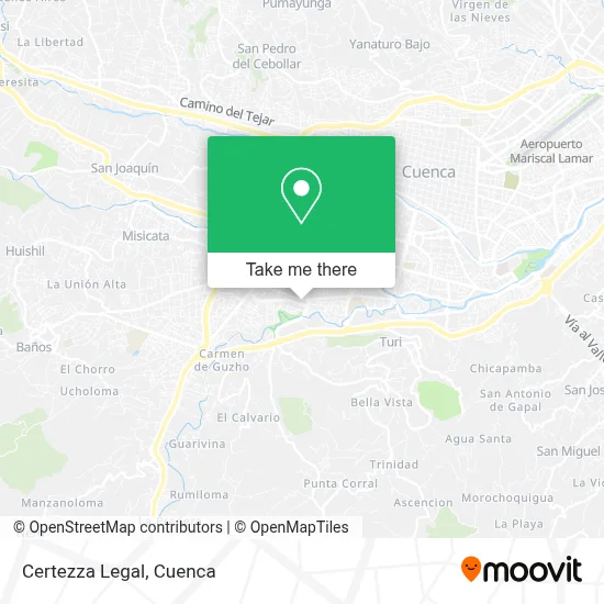 Certezza Legal map