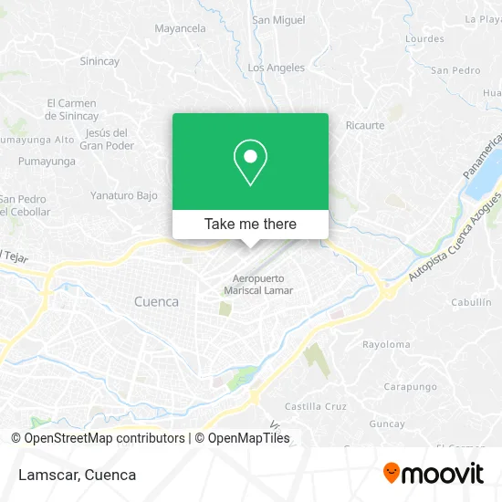 Lamscar map