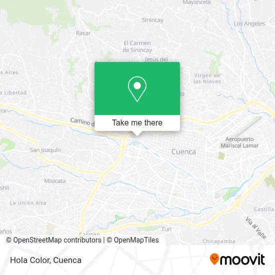 Hola Color map