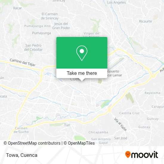 Towa map